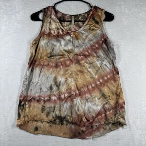 XCVI Wearables Sleeveless Top Tank Top Women's‎ XS Raw Hem